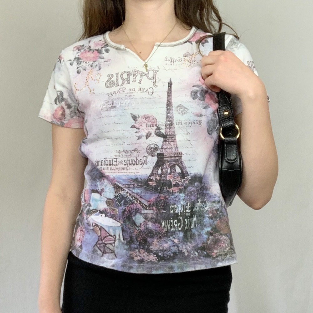 Vintage Paris Top